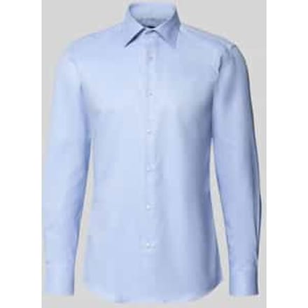 slim fit zakelijk overhemd van puur katoen model 'H-HANK-K'