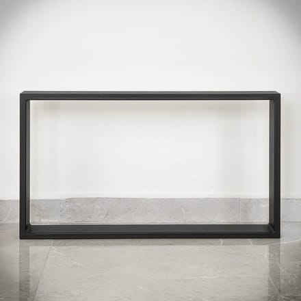 SEART KWADRO LOFT - Tafelonderdeel - Metaal - 80x45 cm - Zwart