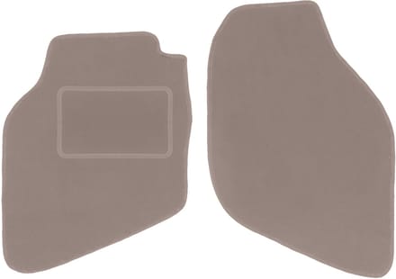 Beige voormatten voor: Honda Jazz II hatchback (2002-2008)