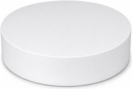 Piepschuim vormen - cirkel - 1x - D27,5 x 4 cm - styropor hobby / DIY vorm - basis knutselfiguren