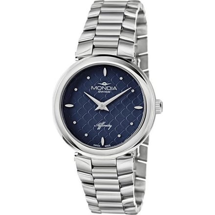 Mondia MS-211-SS-04BL-CM Affinity City Horloge