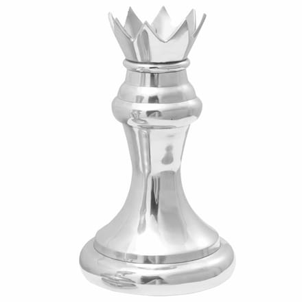 vidaXL - Beelden - 2 - st - Zilver - 17 - x - 17 - x - 42 - cm - Aluminium