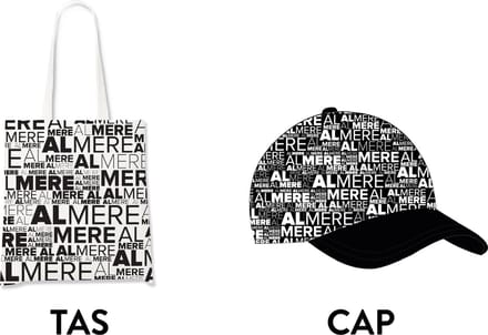 Almere pet & tote bag - Voordeelpakket - Souvenirs Nederland