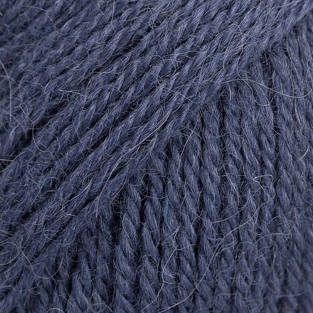 DROPS Alpaca Uni Colour - 4305 donker indigo - Wol Garen