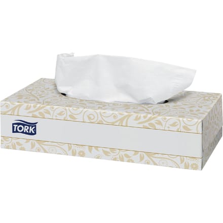 Tork Extra Zachte Facial Tissues 2-laags Wit F1 Premium 1 doos