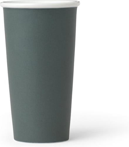 Viva Scandinavia Emma Thee-/Koffiebeker - 450 ml - Donker Groen