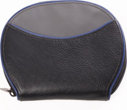Russia portemonnee small donkergrijs, grijs, blauw