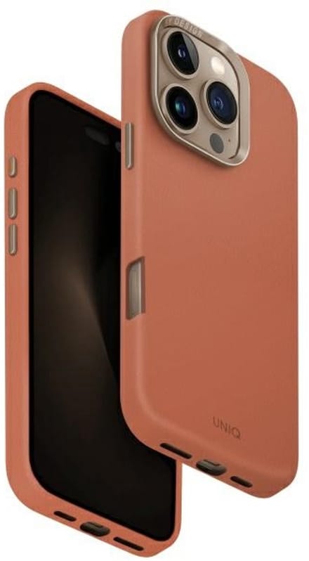 UNIQ Lyden - Hoesje voor iPhone 16 Pro Max - Terracotta - MagClick - Perfecte Pasvorm