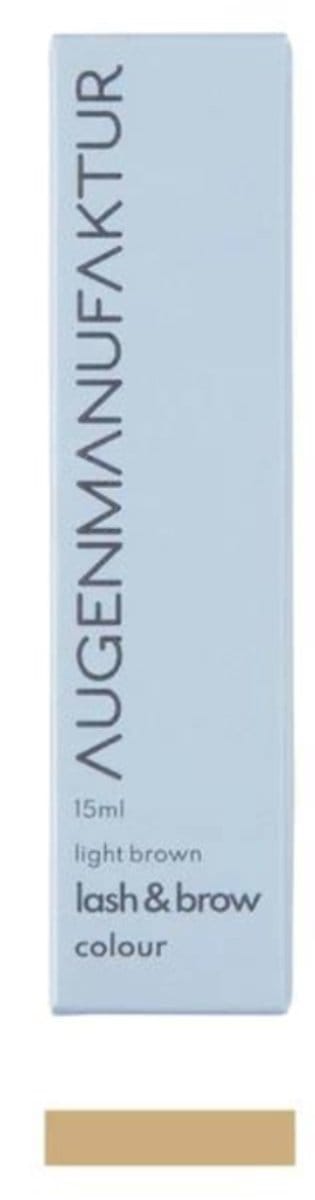 Augenmanufaktur Wimpers / Wenkbrauw Verf Lichtbruin 15 ml