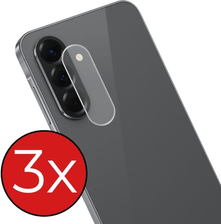 Camera Lens Protector - 3 Stuks - Geschikt voor Samsung Galaxy A26 - Camera Screenprotector - Beschermglas - Gehard Glas - Tempered Glass - Screen Protector