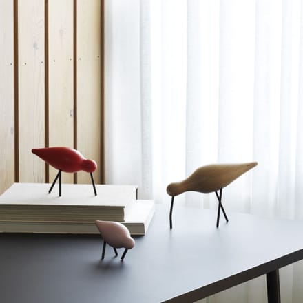 Normann Copenhagen Shorebird Vogel Decoratie Medium Red
