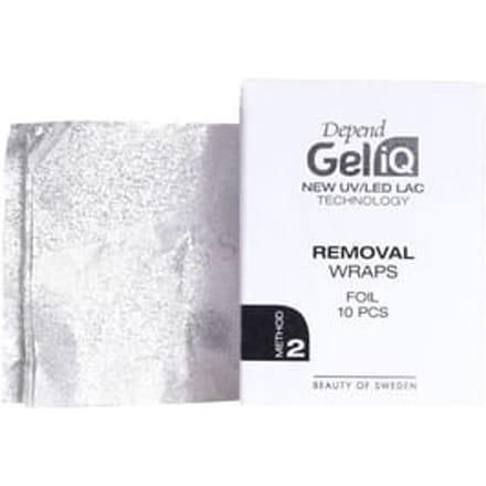 Depend Cosmetic - Gel iQ Removal Wraps Foil Method 2 10 pcs