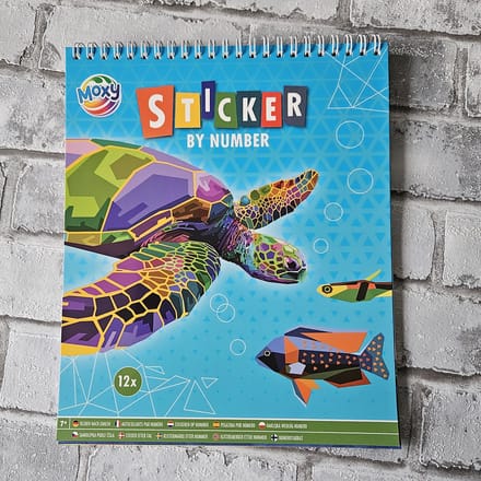 Stickeren op Nummer Dieren