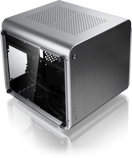 RAIJINTEK METIS EVO TGS Mini Tower Zilver