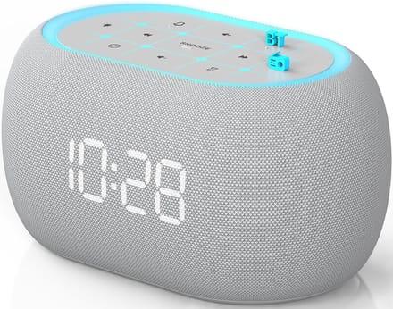 DailySupplies® Digitale Wekker - Wekkerradio - Reiswekker - Grijs