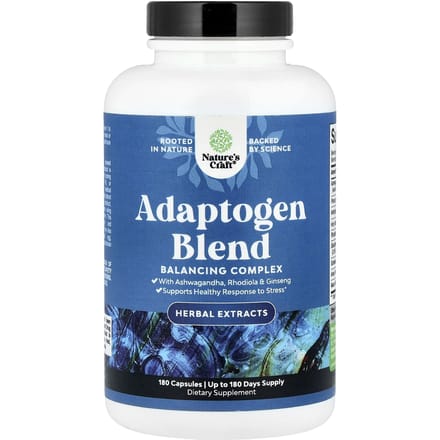 Nature'S Craft, Adaptogene Melange, 180 Capsules