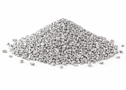 Home & Styling decoratie stenen/granulaat - 650ml - zilver - hobby steentjes