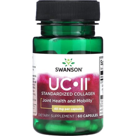 Uc-Ii, Gestandaardiseerd Collageen, 40Mg, 60 Capsules