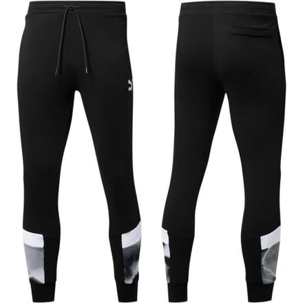 Puma Cloud Pack Mcs Track Suit Broek Joggers Zwart Heren 596336 01
