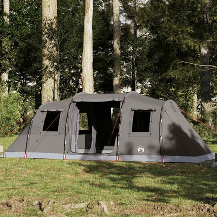 Vidaxl Gezinstent, Tunneltent, 6 Pers., Bruin, Waterdicht