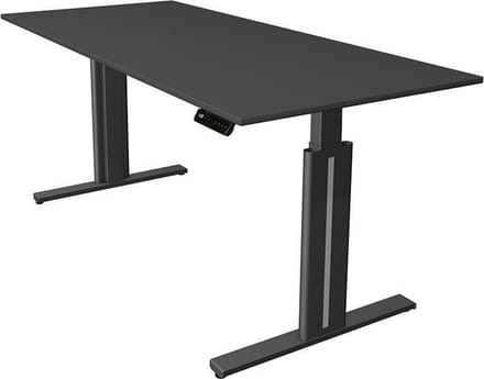 Kerkmann - Bureau Move-3 elegant antraciet 180x80cm elektrisch verstelbaar