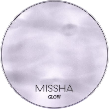 Missha, Glow Layering Fit Cushion, No. 17 Ivory, 14g (0.49oz) white