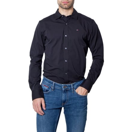 Tommy Jeans Tommy Hilfiger TJM Original Stretch-shirt heren TOMMY BLACK S