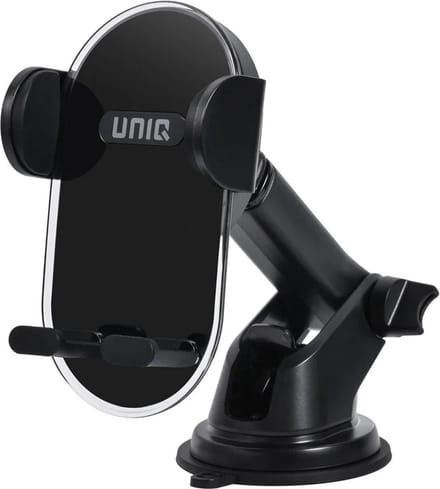 TUNIQ 360 graden draaibare Dashboard & Windscherm Telefoonhouder - Zwart