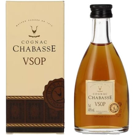 Cognac Chabasse Chabasse VSOP Cognac 40% Vol. 0,05l in geschenkverpakking