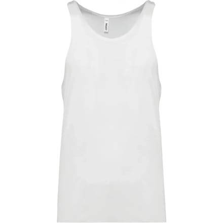 Triblend herentanktop sportshirt 'Proact' White - S