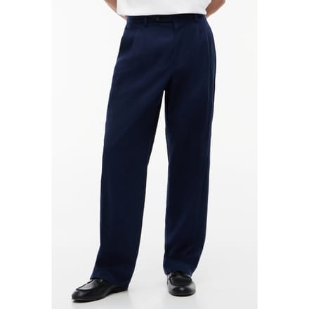 Tommy Hilfiger Dc Seersucker Pants Navy Iris Größe: W34L34 | Maßgeschneiderte Hosen Outlet | Herren | Violett