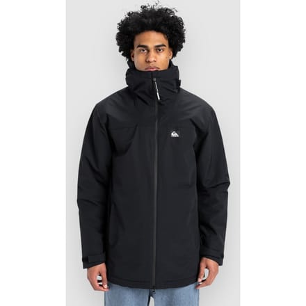 Quiksilver Overcast 3k Parka Zwart S Man