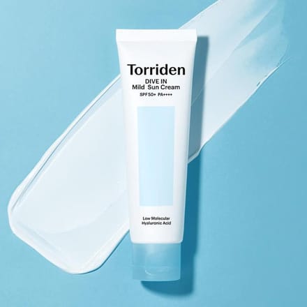 Torriden DIVE-IN Milde Minerale Zonnecrème 60 ml (SPF 50+ PA++++) white