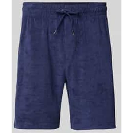 Korte broek van badstof met elastische band