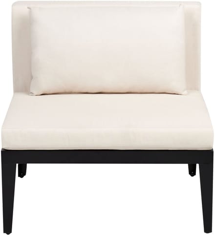 BRACCIANO - Loungeset 4-zits - Lichtbeige - Links - Acaciahout