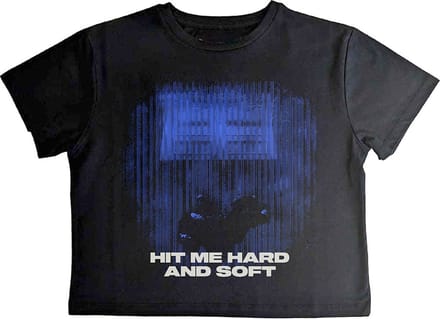 Billie Eilish - HMHAS Blue Lines Crop top - M - Zwart