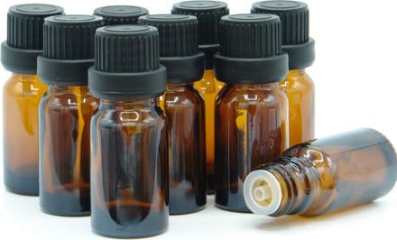 Druppelflesjes 10ml - 100 stuks - 100x Leeg Druppelflesje 10ml Glas - Dropper Bottles - Garantiesluiting