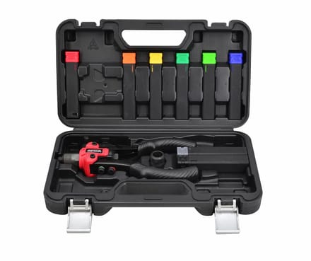 AWTOOLS Black Line - 3-in-1 Hefboom Popnageltang - M3-M10 - Werkbereik - Aluminium Behuizing