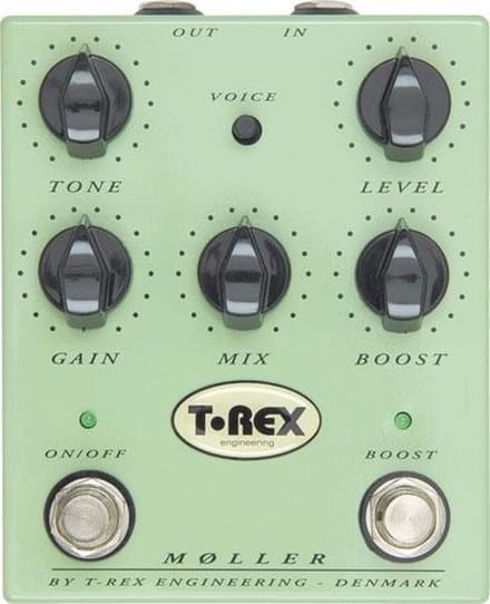T-Rex Moller 2 classic overdrive pedaal met clean boost