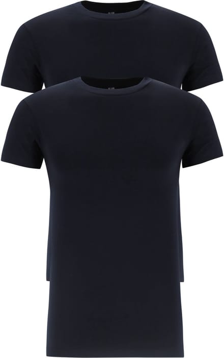 ALAN RED T-shirts OAKVILLE (2-pack) - O-hals stretch - blauw