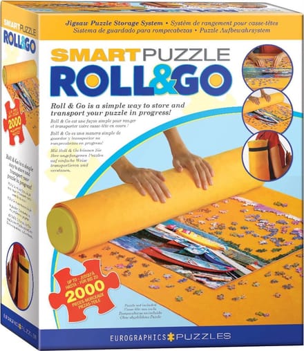 Eurographics - Smart Puzzle Roll&Go Mat - Vilten puzzelmat om op te rollen tot 2000 stukjes - 76×127cm
