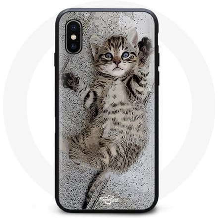 Coque Iphone XS max bengal Chat Endormi