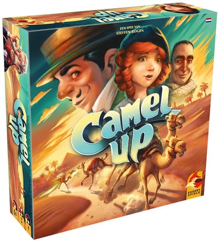 Eggertspiele Camel Up - Bordspel Kamelenrace - Nieuwe editie met 3D palmboom