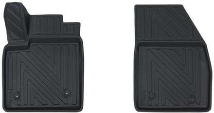 Rubbermatten Ford Focus 2018-heden (voorset) - Premium carbonlook