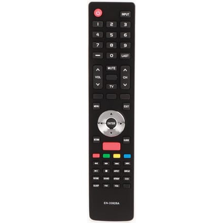 Télécommande de remplacement pour Hisense EN?33922A Smart TV black