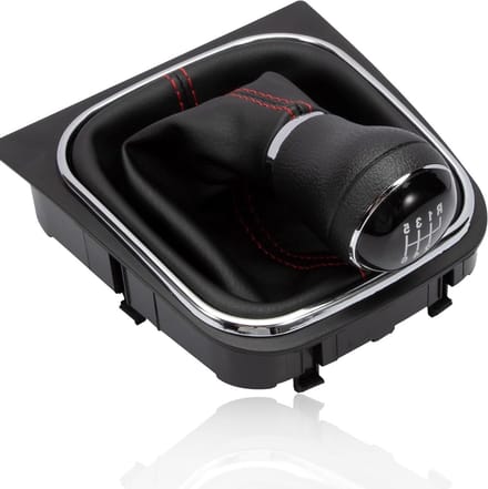 Versnellingspook Set - Schakelpook Frame - Auto Interieur - 6 Versnellingen - 18 cm Diepte - Zwart