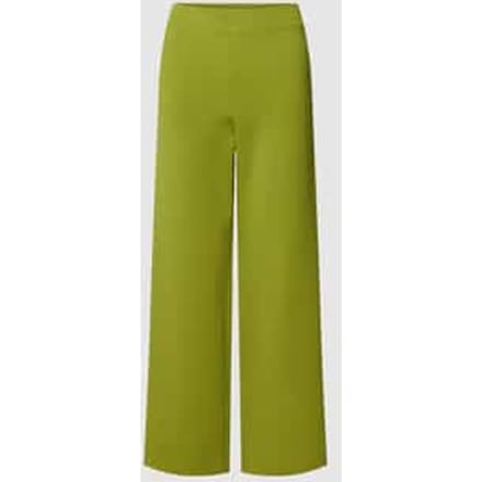 Broek met uitlopende pasvorm en elastische band