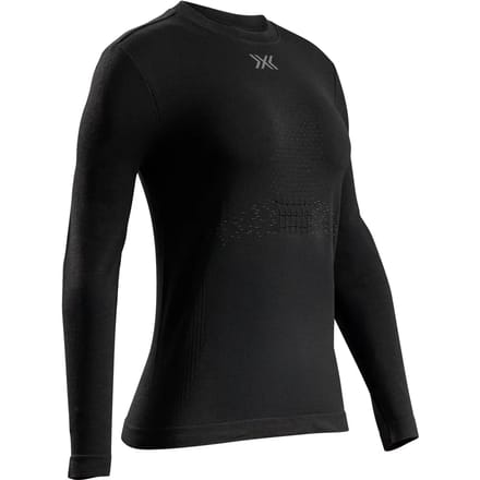 X-Bionic Mightywool Damesshirt Lange Mouwen Zwart, Maat M