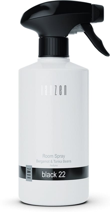 Janzen Black 22 Roomspray Bergamot & Tonka Beans