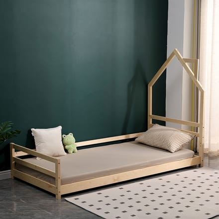 Milton & Oldbrook Huisbed 90x200 cm Kallithea Hout